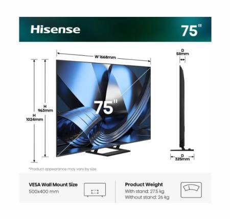 Hisense 75"U7SE