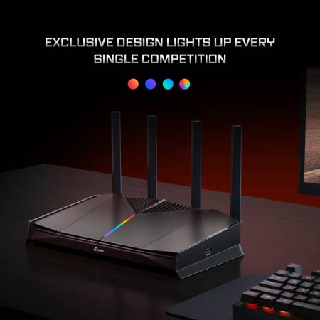 Двубандов Wi-Fi 7 геймърски рутер TP-Link Archer GE230 BE3600