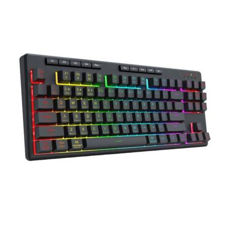 Геймърска клавиатура Redragon Shiva TKL Pro K516RGB-PRO с кабел и безжична Bluetooth
