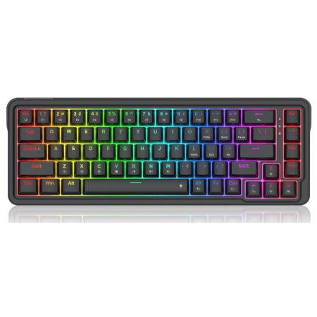 Механична геймърска клавиатура Redragon Nova K709-RGB RGB осветление - черна