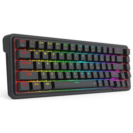 Механична геймърска клавиатура Redragon Nova K709-RGB RGB осветление - черна