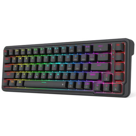Механична геймърска клавиатура Redragon Nova K709-RGB RGB осветление - черна