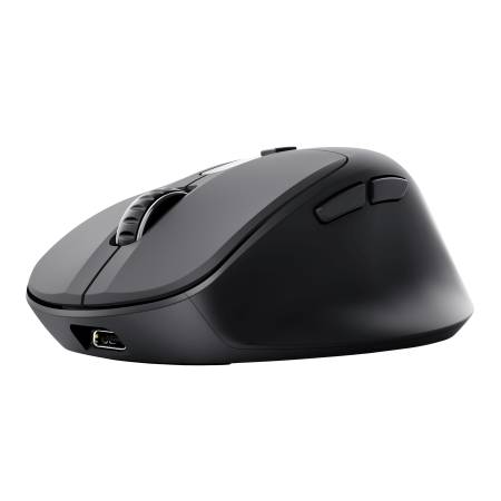 TRUST Zevo Fast Rechargable Multi-Wireless Mouse Black