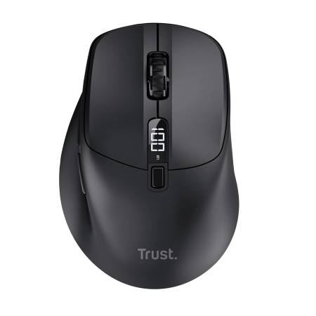 TRUST Zevo Fast Rechargable Multi-Wireless Mouse Black