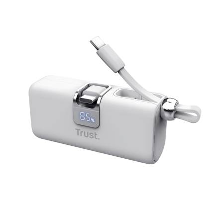 TRUST Pacto 5000 mAh Pocket Powerbank White