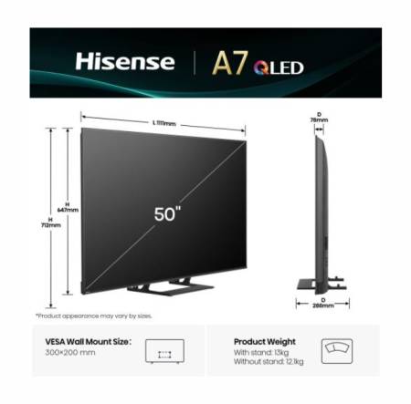 Hisense 50" A7Q