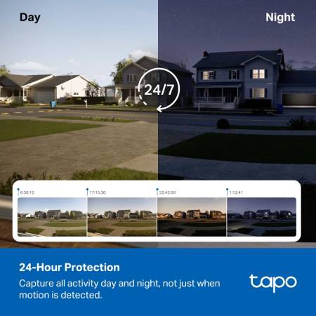 Комплект охранителна камера Pan/Tilt Wi-Fi/4G LTE и соларен панел TP-Link Tapo C665G KIT