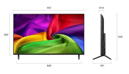 LG 43NU800B3LC 43" 4K HDR UHD