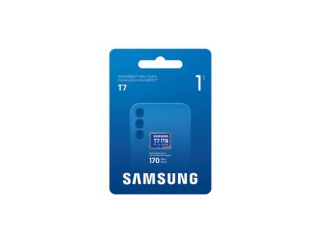 Samsung 1TB micro SD Card T7 UHS-I Transfer Speed up to 170MB/s Class 10 U3 V30 A2