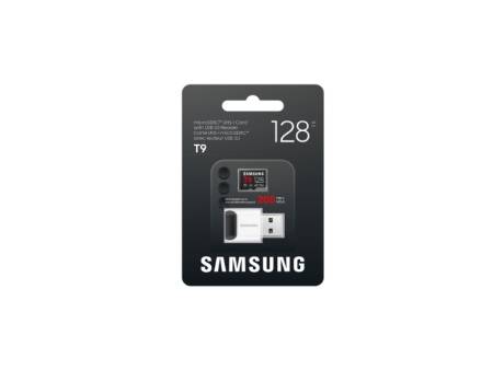 Samsung 128GB micro SD Card T9 UHS-I Read 200MB/s - Write 130MB/s Class 10 U3 V30 A2 with USB Reader
