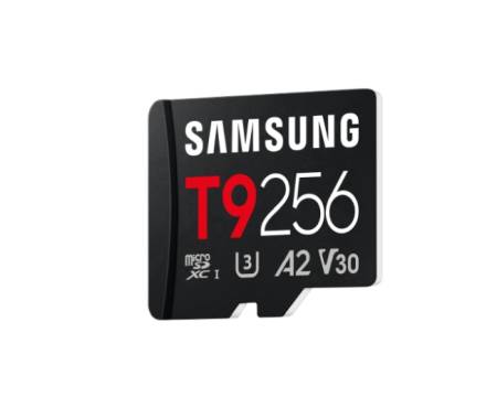 Samsung 256GB micro SD Card T9 UHS-I Read 200MB/s - Write 130MB/s Class 10 U3 V30 A2 with USB Reader