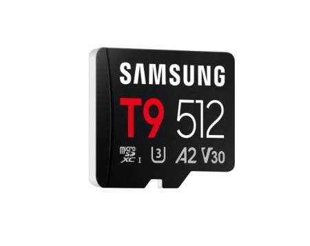 Samsung 512GB micro SD Card T9 UHS-I Read 200MB/s - Write 130MB/s Class 10 U3 V30 A2 with USB Reader