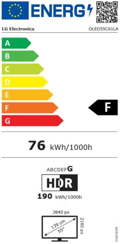LG OLED55C61LA