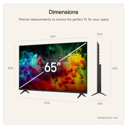 LG 65QNED71B3B.