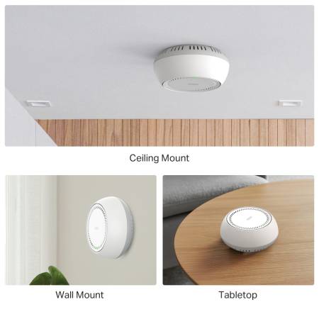 Цялостна домашна Mesh WiFi 7 система с PoE TP-Link Deco BE65-PoE(3-pack) BE9300