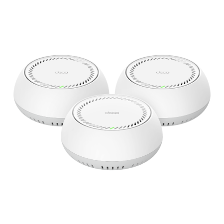 Цялостна домашна Mesh WiFi 7 система с PoE TP-Link Deco BE65-PoE(3-pack) BE9300