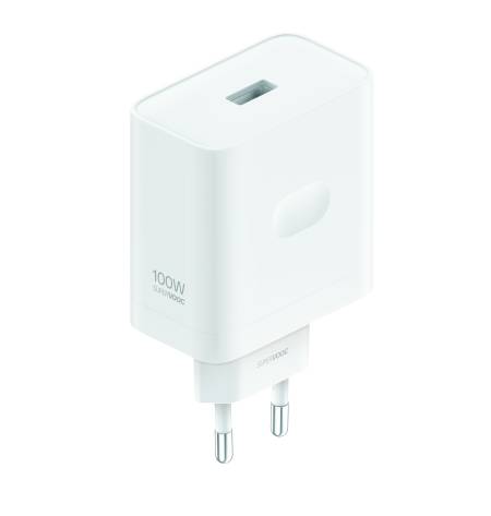 Зарядно устройство OPPO SuperVOOC 100W Charger White (VCBAOBEH)