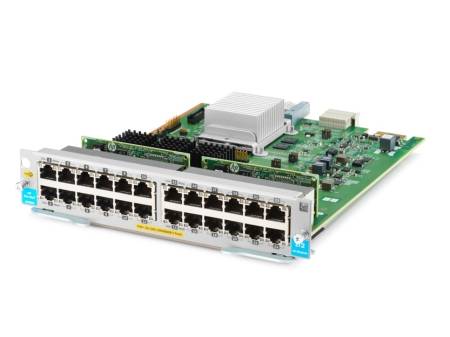 HPE Aruba Networking 24-port 10/100/1000BASE-T PoE+ MACsec v3 zl2 Module