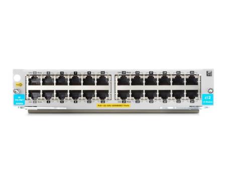 HPE Aruba Networking 24-port 10/100/1000BASE-T PoE+ MACsec v3 zl2 Module