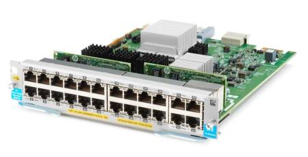 HPE Aruba Networking 20p 10/100/1000BASE-T PoE+ 4p 1/2.5/5/10GBASE-T PoE+ MACsec v3 zl2 Module