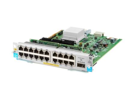 HPE Aruba Networking 20-port 10/100/1000BASE-T PoE+ MACsec / 1-port 40GbE QSFP+ v3 zl2 Module