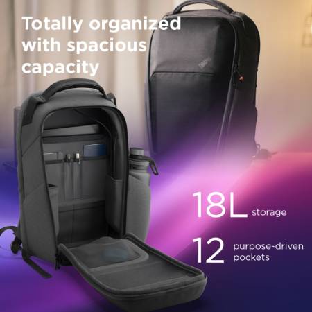Lenovo ThinkPad 16" Click-Go Backpack (Aura Edition)