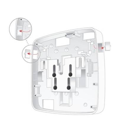 HPE Aruba Networking AP-220-MNT-W3 Low Profile Box Style Large Indoor AP Flat Surface Mount Kit