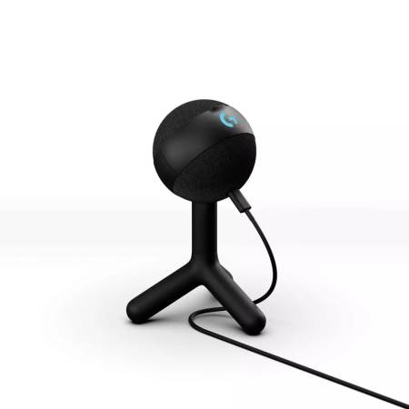 Гейминг микрофон Logitech Yeti Orb RGB Gaming Mic with LIGHTSYNC 988-000551 - черен