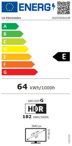 LG OLED55G61LW