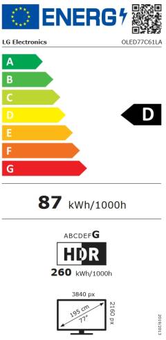 LG OLED77C61LA