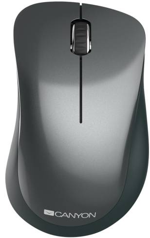 Canyon 2.4GHz безжична мишка с 3 бутона CNE-CMSW11B Черна