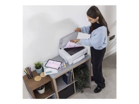BROTHER DCPT436WYJ1 Color Inkjet A4 MFP Ink Tank System 16/9ipm Wireless AirPrint White