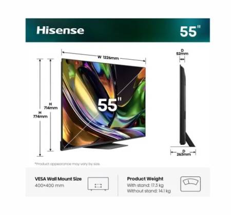 Hisense 55" UR8S