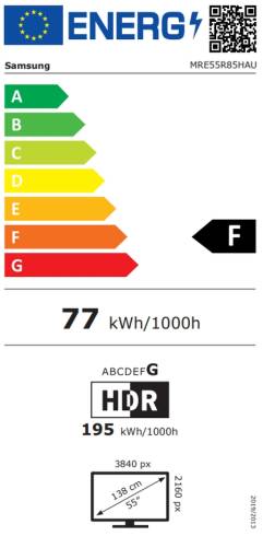 Samsung 55" MRE55R85H Micro RGB 4K UHD Vision AI Smart TV 144 Hz VRR (100 Hz Native) 2026