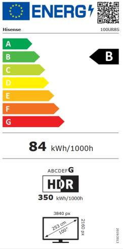 Hisense 100" UR8S