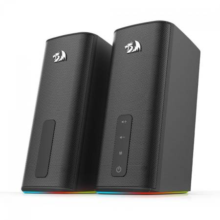 Bluetooth високоговорители Redragon Connie GS814 RGB осветление - черни