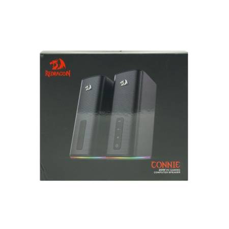 Bluetooth високоговорители Redragon Connie GS814 RGB осветление - черни