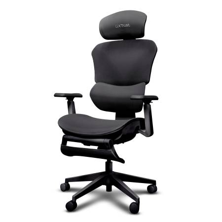 TRUST GXT725 Rivara Ergonomic Mesh Gaming Chair Black