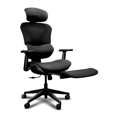 TRUST GXT725 Rivara Ergonomic Mesh Gaming Chair Black