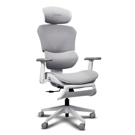 TRUST GXT725W Rivara Ergonomic Mesh Gaming Chair White