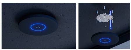 Безжична точка за достъп Ubiquiti UniFi U7 Pro XG - черна