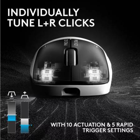 Безжична мишка Logitech Pro X2 Superstrike 910-007776