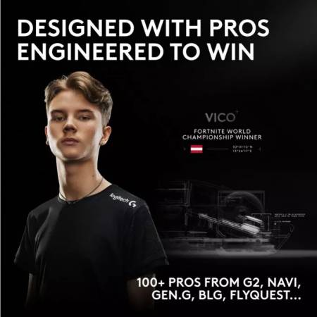 Безжична мишка Logitech Pro X2 Superstrike 910-007776