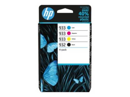 HP 932/3 CMYK Original Ink Cartridge 4-Pack