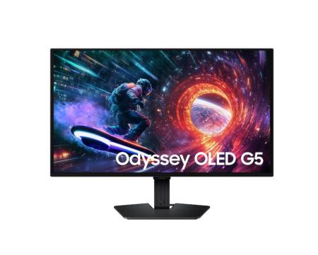 Samsung 27FG502 27" Odyssey G5 OLED DisplayPort  180Hz / HDMI 144Hz 1 ms 2560x1440 DP HDMI Black + Logitech G102 Mouse