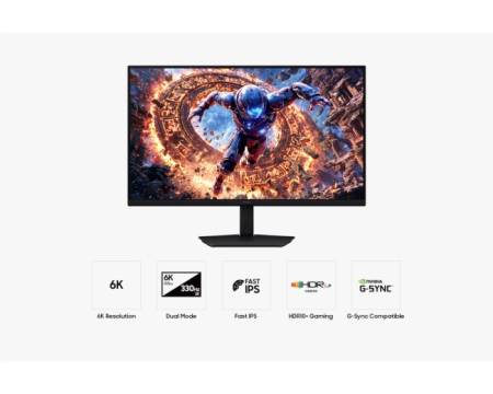 Samsung 32'' LS32HG802SU Odyssey IPS  G8 6K 6144x3456 1ms 165Hz Black + Logitech G102 Mouse
