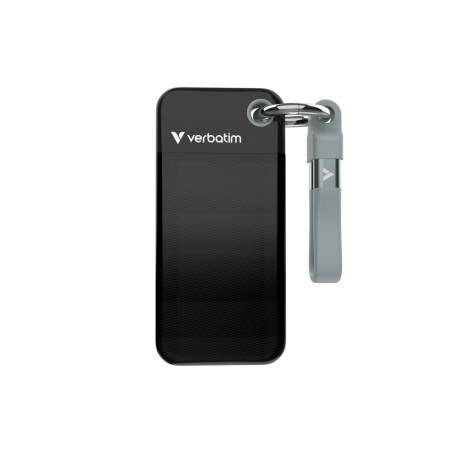 Verbatim Pocket SSD USB 3.2 Gen 2 512GB Black/Grey