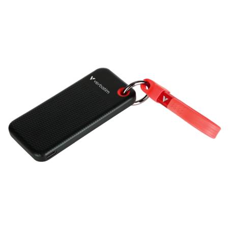 Verbatim Pocket SSD USB 3.2 Gen 2 512GB Black/Red
