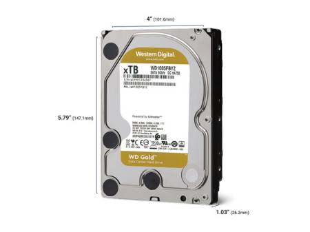 WD Gold 12TB SATA 6Gb/s 3.5inch HDD
