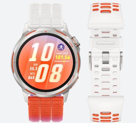 Huawei Watch GT Runner 2 Chitu-B19W Dawn Orange + Huawei FreeArc Moose-T00 Grey